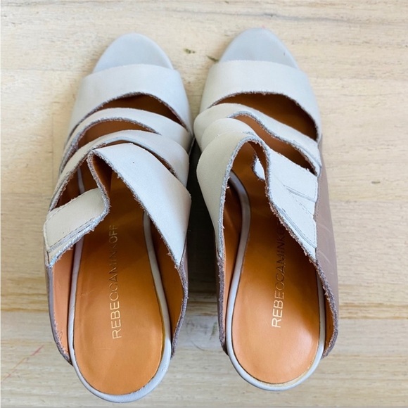 Rebecca Minkoff wedge strappy leather sandal - Picture 5 of 5